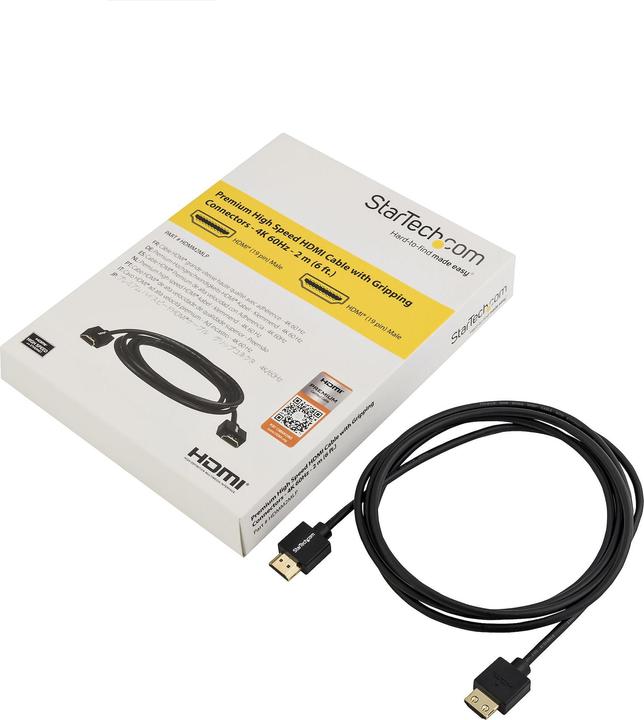 Image du produit StarTech HDMI (Typ A) — HDMI (Typ A) (2 m, HDMI, 2.0)