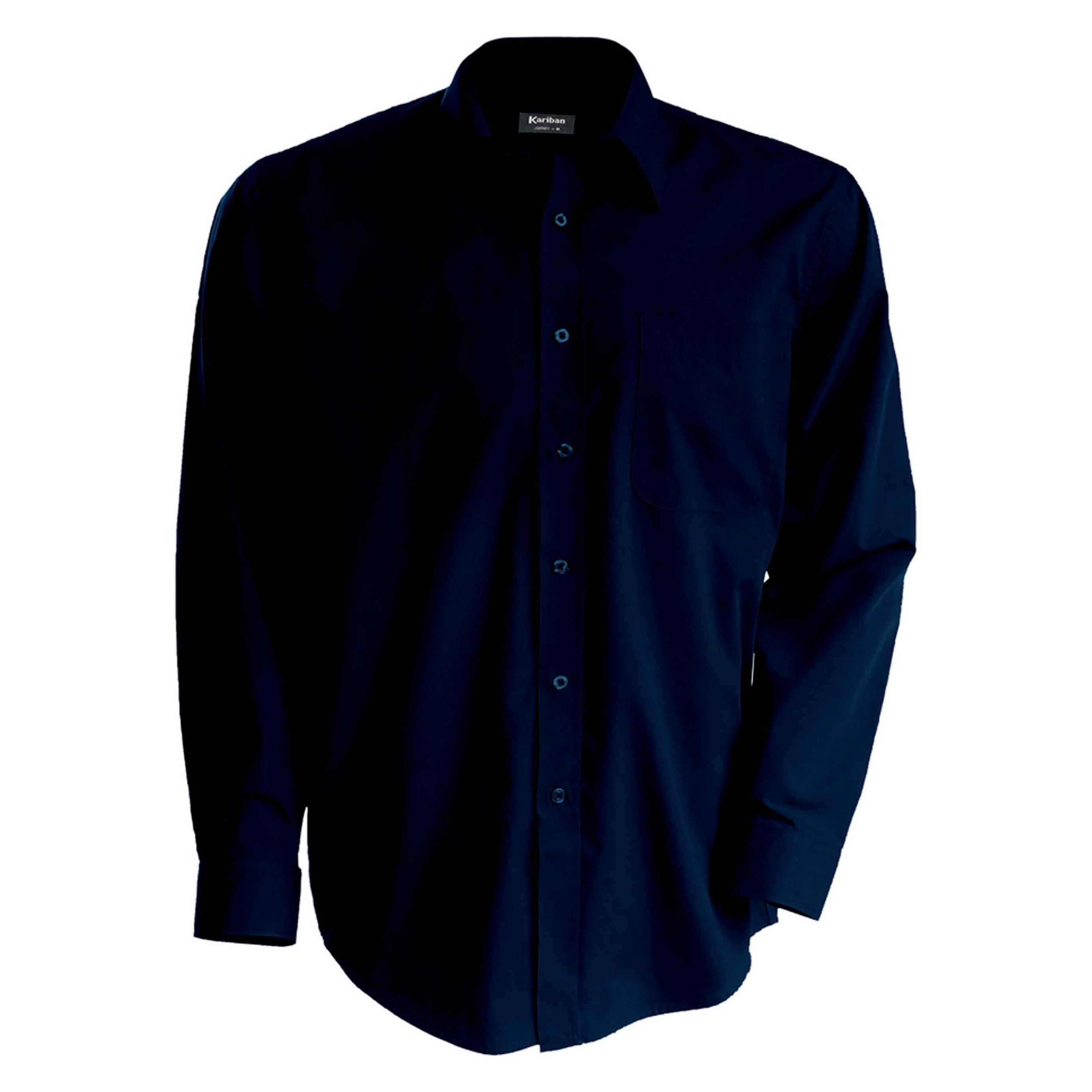 Kariban, Herren, Hemden, Jofrey, Blau, (3XL)
