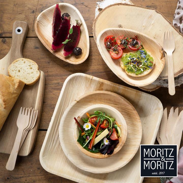 Image du produit Moritz & Moritz Vaisselle en feuille de palmier 25 pièces (25 x)