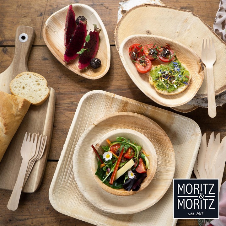Produktbild Moritz & Moritz Palmblattgeschirr 25-teilig (25 x)