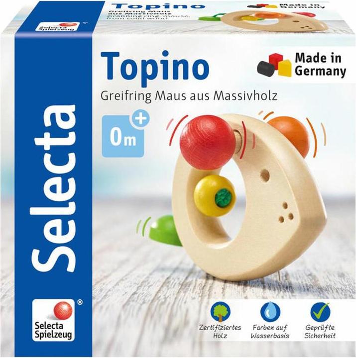 Produktbild Selecta Spielzeug Greifling Maus Topino