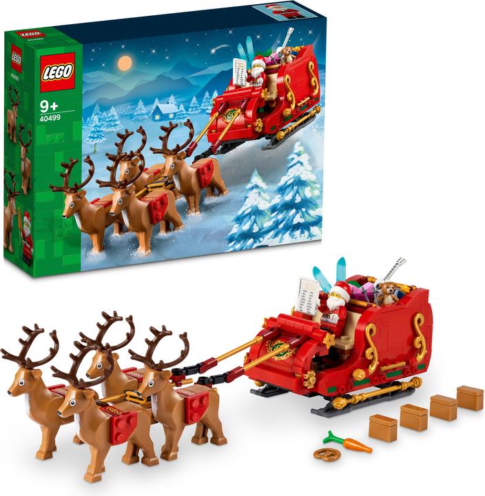 Actual product image LEGO Classic Santa Claus sleigh 40499 (40499, LEGO Classic, LEGO Rare Sets)