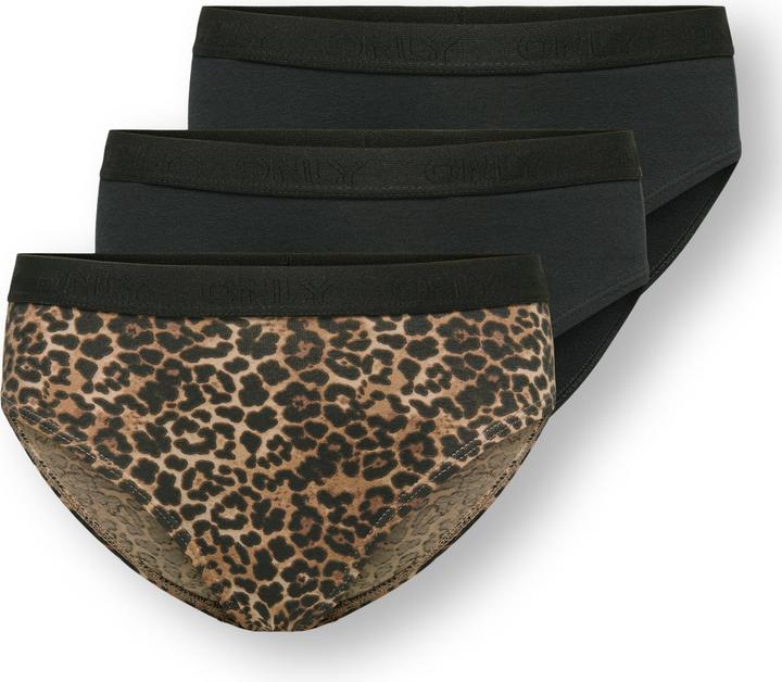 Produktbild Only Koglola 3-Pack Logo Briefs Acc (3er Pack, 128)