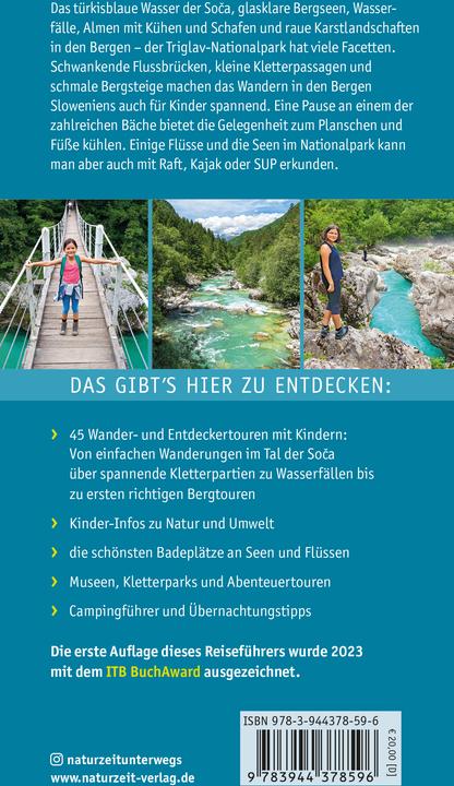 Produktbild Naturzeit mit Kindern: Soca und Triglav Nationalpark (Deutsch, Eva Wieners, 2025)