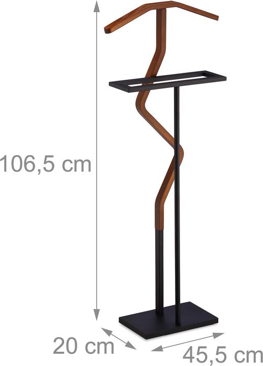 Image du produit Relaxdays Valet de nuit