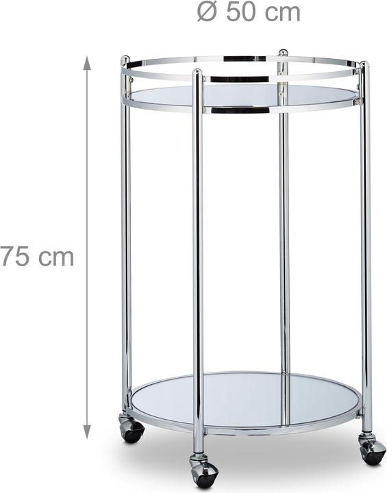 Produktbild Relaxdays Servierwagen