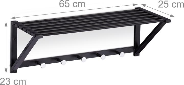 Immagine prodotto Relaxdays Appendiabiti da parete