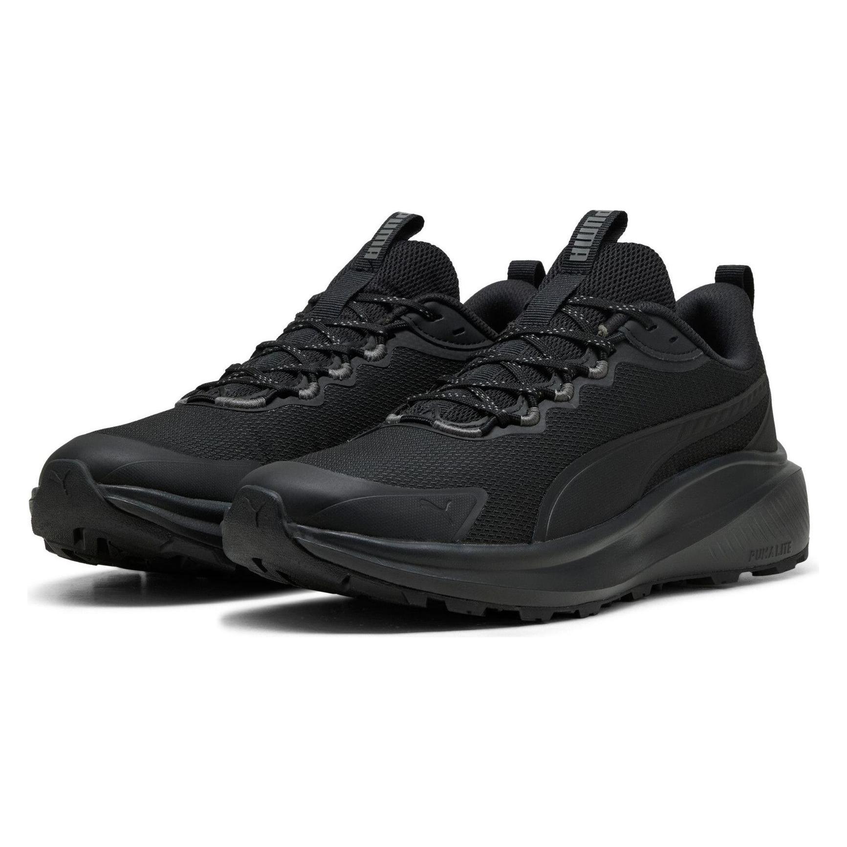 Puma, Unisex, Hardloopschoenen, Skyrocket Lite Trail (45), Grijs, Zwart