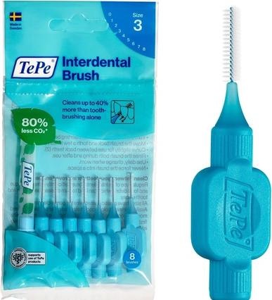 Actual product image TePe Interdental brushes Original ISO 3 (8 x, 0.60 mm)