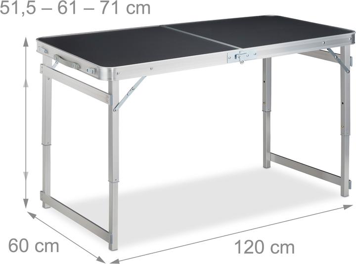 Produktbild Relaxdays Campingtisch Set