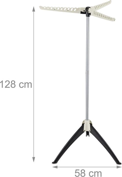 Immagine prodotto Relaxdays Wäscheständer (1.28 m)