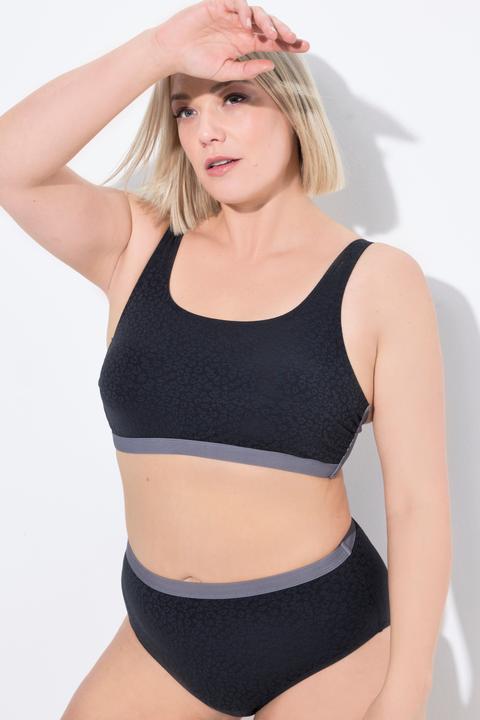 Produktbild Ulla Popken Bikini, Struktur, Softcups, Träger verstellbar (50, 52)