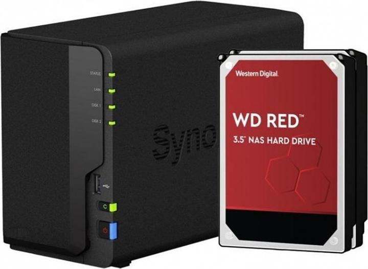 Image du produit Synology DS220+ (2 x 10 To, WD Red Plus)