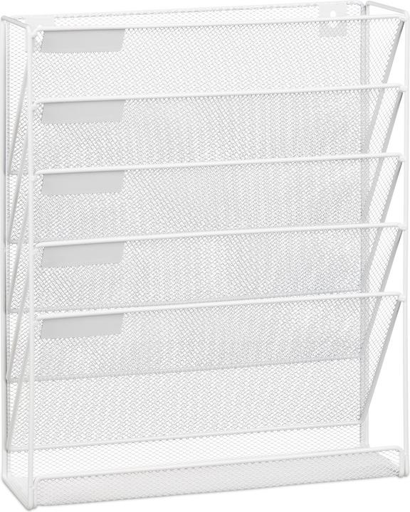 Relaxdays Porte-revues (32,5 x 10,5 x 40,5 cm)