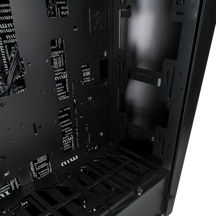 Produktbild In Win Gehäuse||915|Tower|Nicht im Glauben enthalten|ATX|EATX|MicroATX|MiniITX|Farbe Schwarz|915BLACK (mATX, Mini-ITX, ATX, E-ATX)