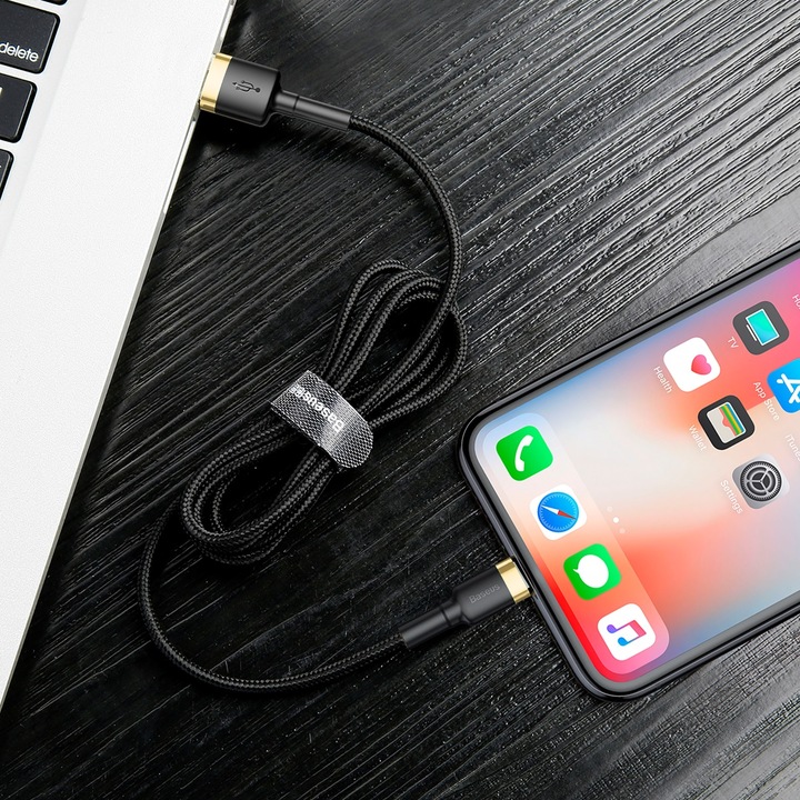 Actual product image Baseus Cafule Series for Apple (1 m, USB 2.0)