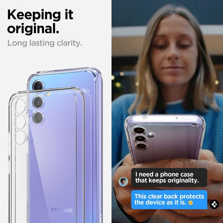 Produktbild Spigen Ultra Hybrid Case für A346B Samsung Galaxy A34 - crystal clar (Samsung Galaxy A34 5G)