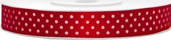 Produktbild Partydeco Satin ribbon, red, 12mm/25m (1 pc. / 25 lm) (1x)
