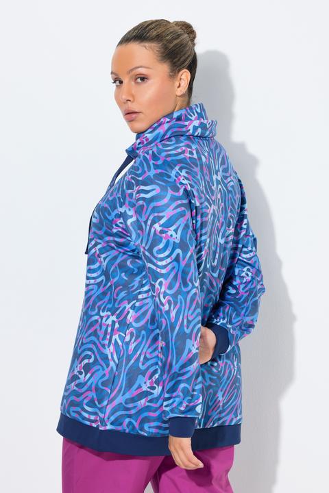 Produktbild Ulla Popken Sweatshirt, Stehkragen, Langarm, recycelt (60)