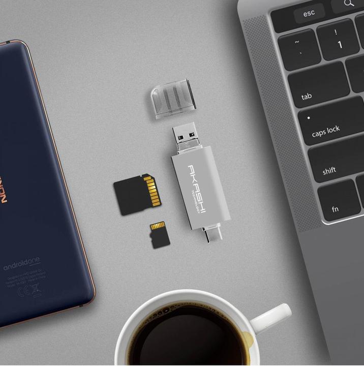 Produktbild Akashi Altsdreader3in1 (Micro USB, USB, USB-C)