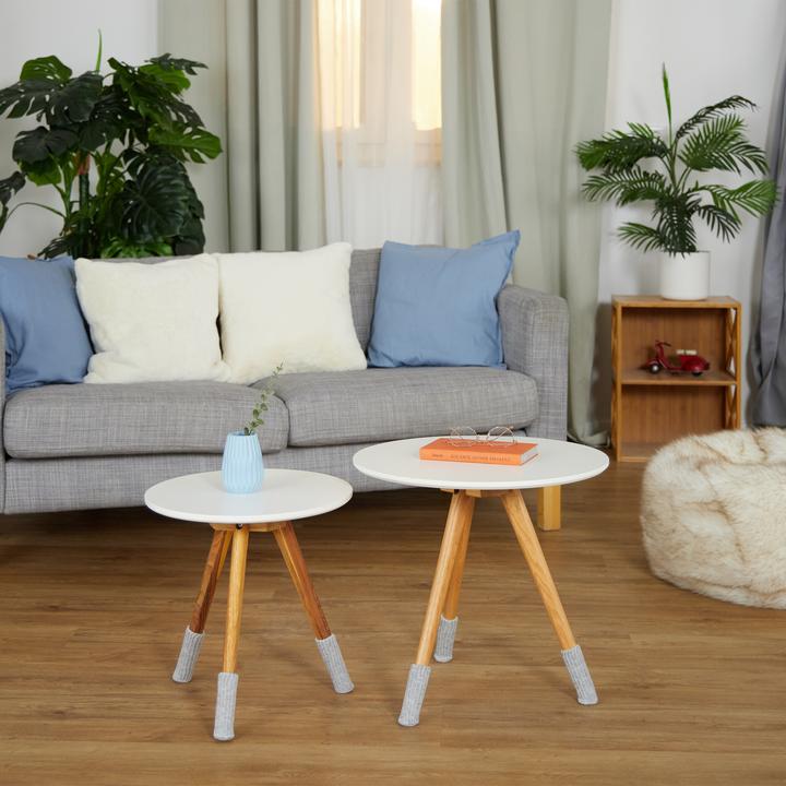 Actual product image Relaxdays 24x calze per gambe di sedie (Chair socks, 24 pcs.)