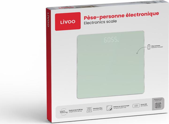 Actual product image Livoo Electronics scale (180 kg)