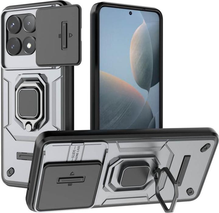 Immagine prodotto Cover-Discount Xiaomi Poco F6 Pro - Custodia blindata con kickstand (Xiaomi Poco F6 Pro)