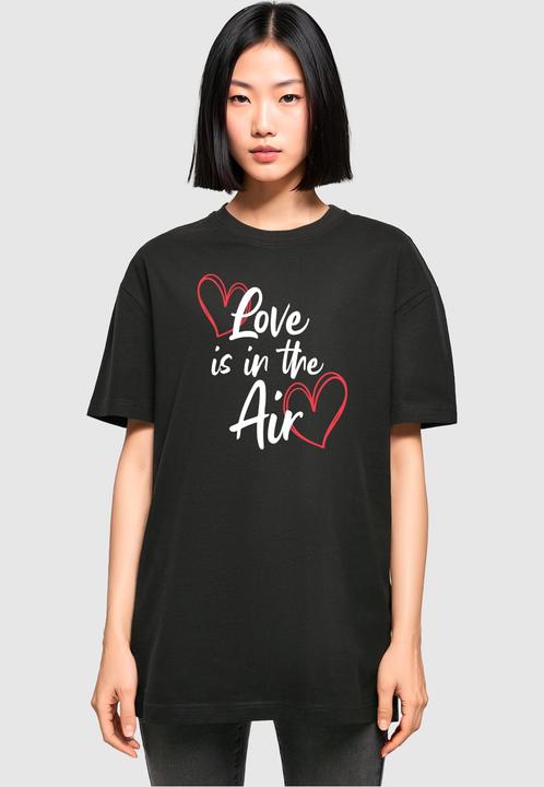 Produktbild Merchcode Ladies Valentines Day - Love is in the Air Oversized Boyfriend Tee - 118341 (XS)