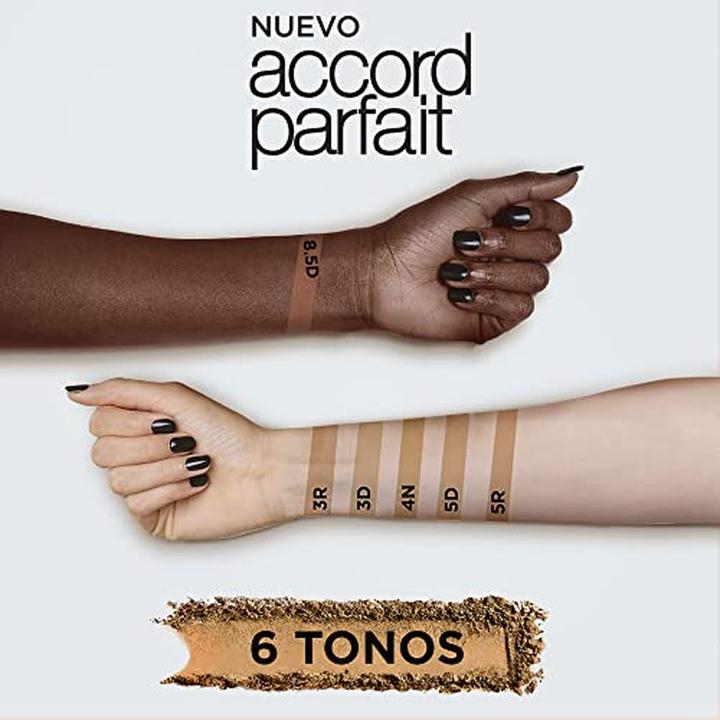 Immagine prodotto L'Oréal Paris ACCORD PARFAIT polvo fundente acido ialuronico #4.N 9 gr (N4 Beige)