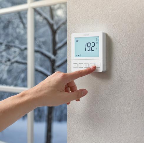Actual product image Hama Smartes Raumthermostat