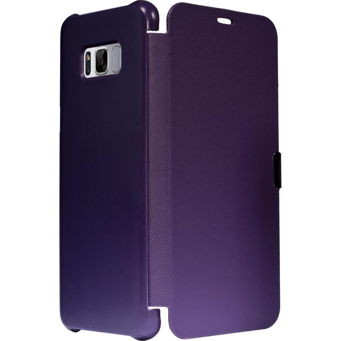 Thumbnail - König Design Handyhülle für Samsung Galaxy S8 Plus Schutztasche Wallet Cover 360 Case Violett (Samsung Galaxy S8+), Smar...