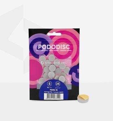 Actual product image Staleks Pododisc Pro S Replaceable Polishing Pads 25Pcs. (25 x)