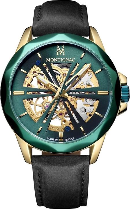 Image du produit Montignac Montre Round Automatique (Montre squelette, 42 mm)