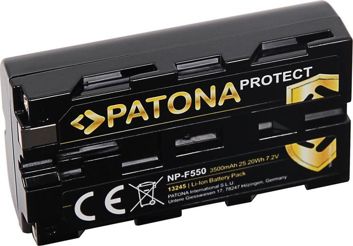 Actual product image Patona PROTECT battery for Sony NP-F550 (Camera battery)