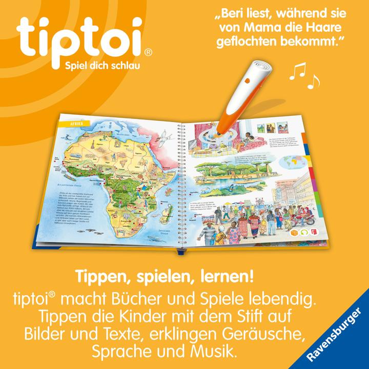 Actual product image tiptoi World Atlas (German, Melanie Brockamp, Susanne Gernhäuser, 2024)