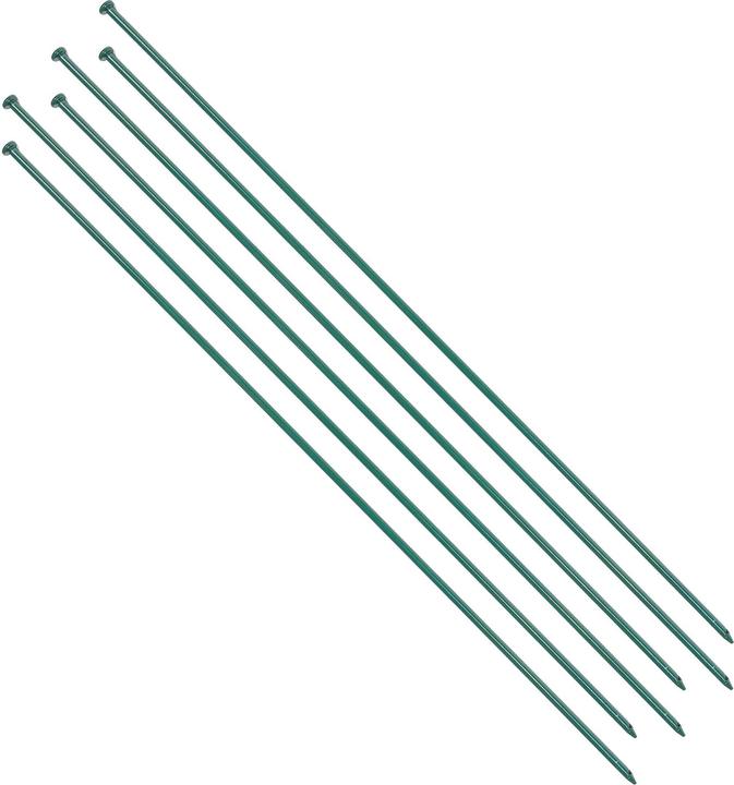 Produktbild Wiltec Gartenzaun Set 5 Elemente Oberbogen Teichzaun Maschendrahtzaun Steckzaun