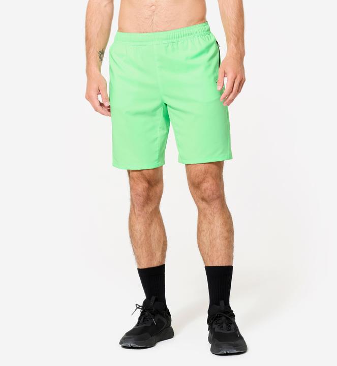 Produktbild Domyos Shorts Reissverschlusstaschen - neongrün (3XL)