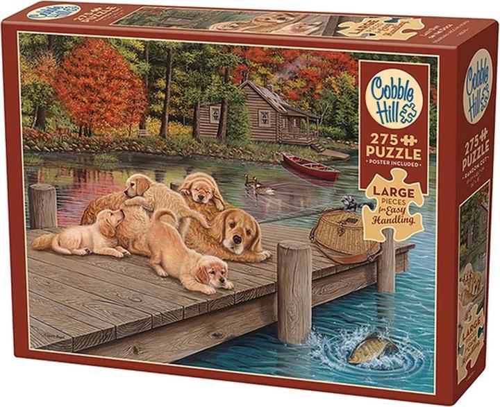 Cobble Hill Golden Retriever au ponton 275 pièces (275 pièces)