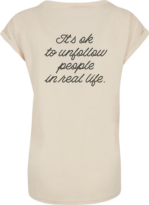 Produktbild Merchcode Ladies Heartbreak Extended Shoulder Tee - 111575 (L)