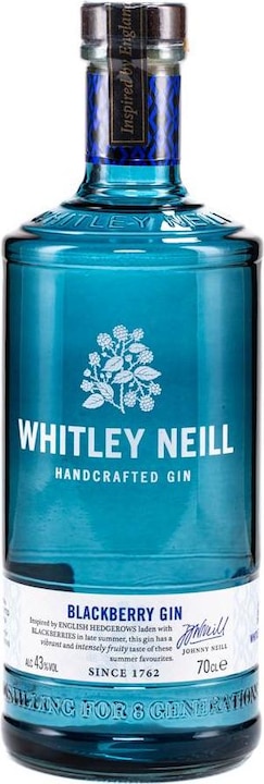 Image du produit Whitley Neill Blackberry (mûre) Dry Gin (1 x 70 cl)