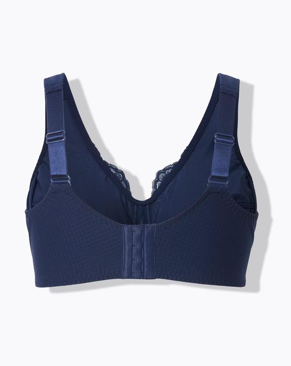 Actual product image Ulla Popken Textured Relief Bra (85 E)
