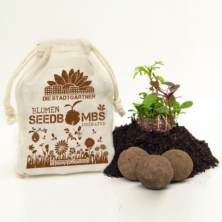 Image du produit Die Stadtgärtner Bombes de graines Délice des abeilles (Graines de fleurs)