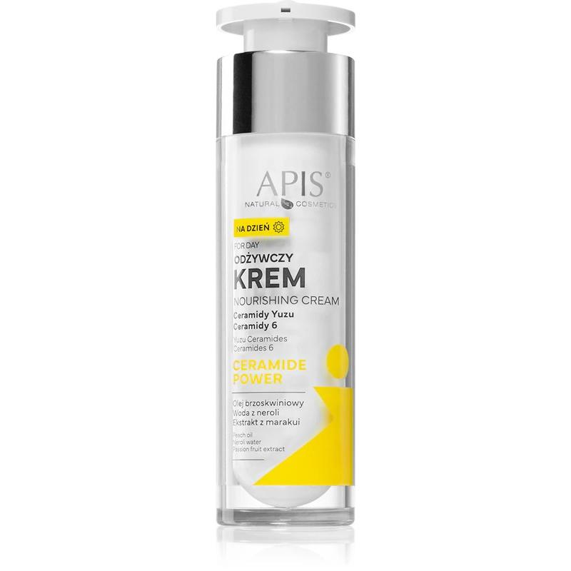 Apis Natural Cosmetics Crema Viso, Apis Ceramide Power Nutriente Giorno 50Ml (50 Ml, Da Giorno)