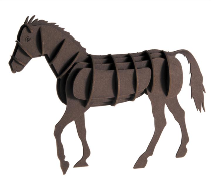 Actual product image Fridolin 3-D paper model "Horse"