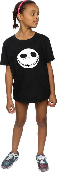 Produktbild Disney Nightmare Before Christmas Jack's Big Face TShirt Mädchen (140, 146)