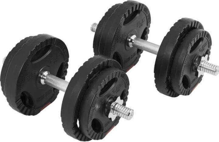 Image du produit Gorilla Sports Jeu d'haltères (4 x 1,25 kg, 4 x 2,5 kg)