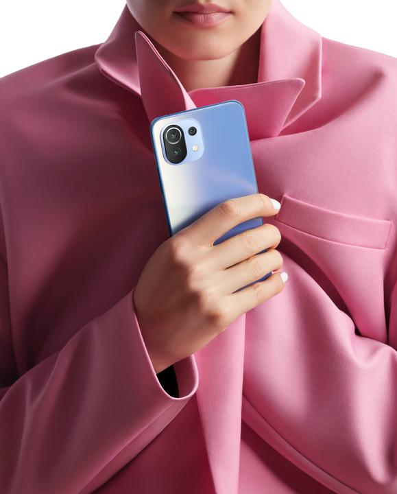 Image du produit Xiaomi 11 Lite 5G NE (128 Go, Bleu Bubblegum, 6.55", Double SIM, 5G)