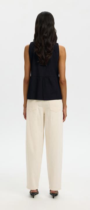 Immagine prodotto Selected Slfblair Sl V-Neck Peplum Top Noos (44)