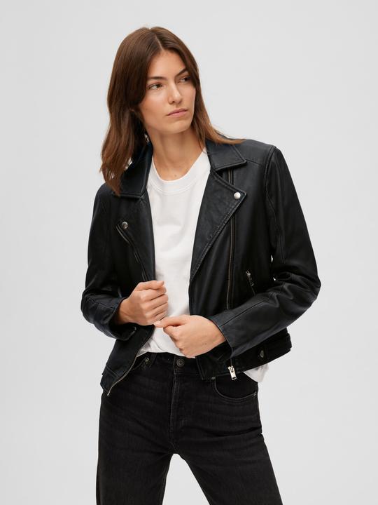 Produktbild Selected Femme Lamm Lederjacke (40)