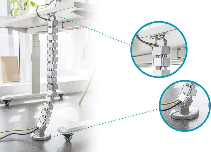 Actual product image Digitus Flexible Cable Routing with Adjustable Length (Cable conduit, 130 cm)
